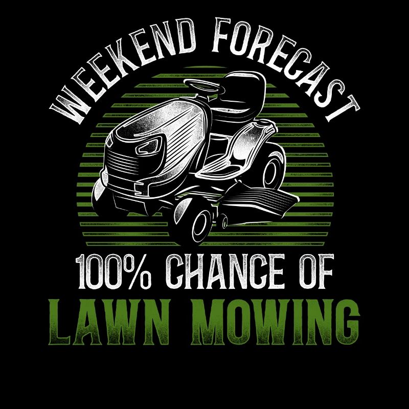 Lawn Mower Mowing Dad Father