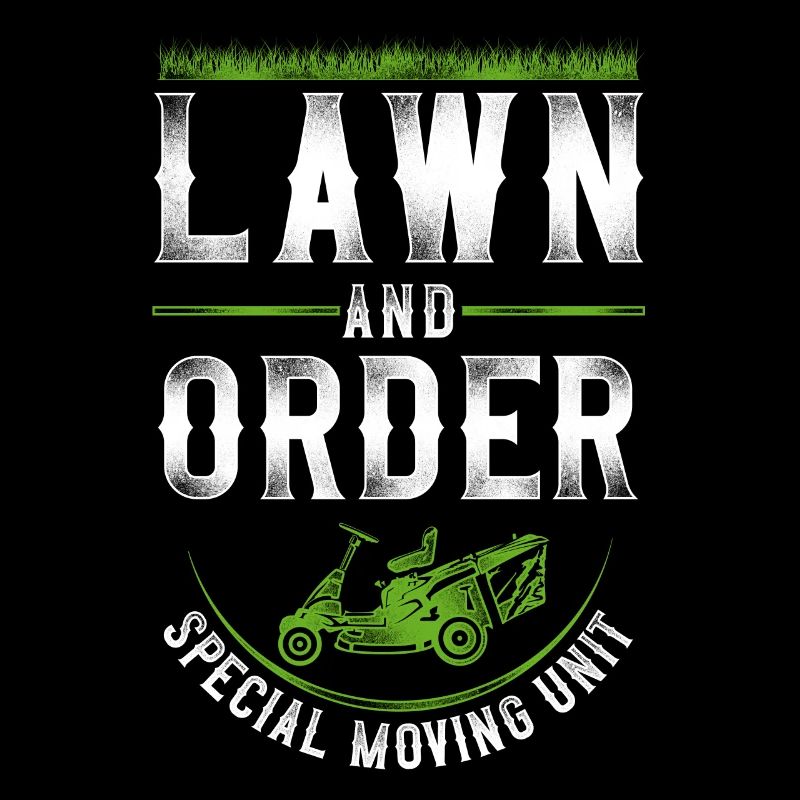 Lawn Mower Mowing Dad Father