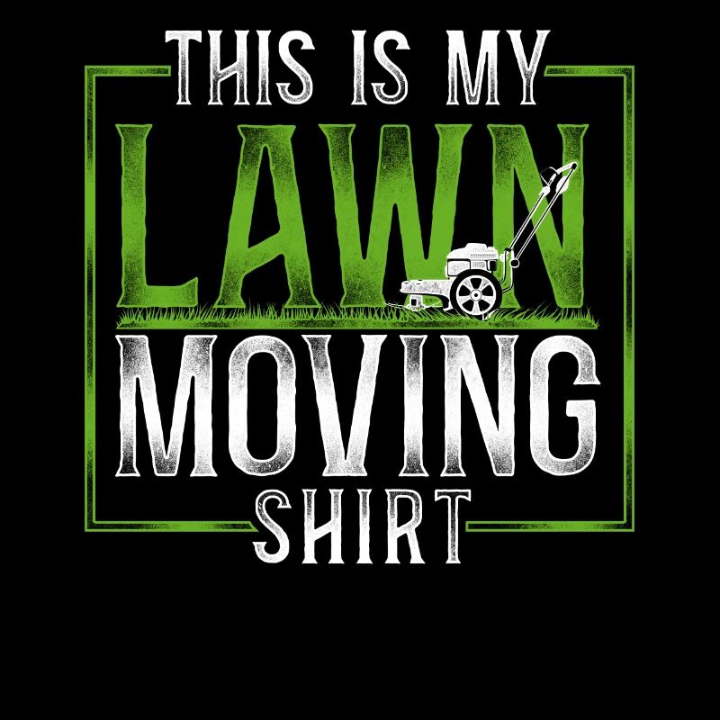 Lawn Mower Mowing Dad Father