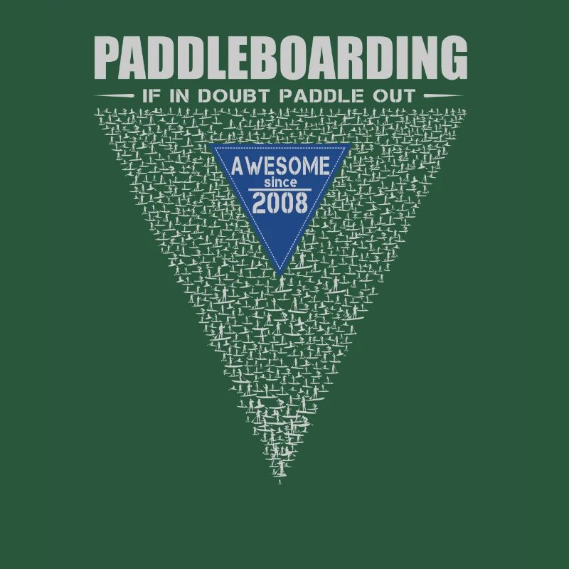 If in doubt, paddle out. Stand up Paddle, SUP 2008