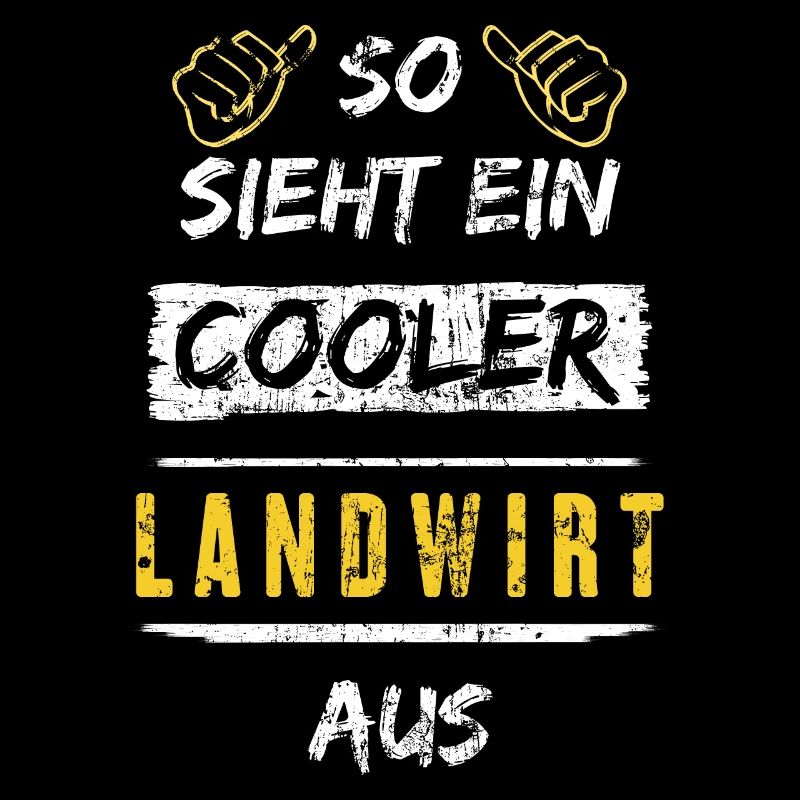 So Sieht Ein Cooler Landwirt Aus Arbeitsshirt