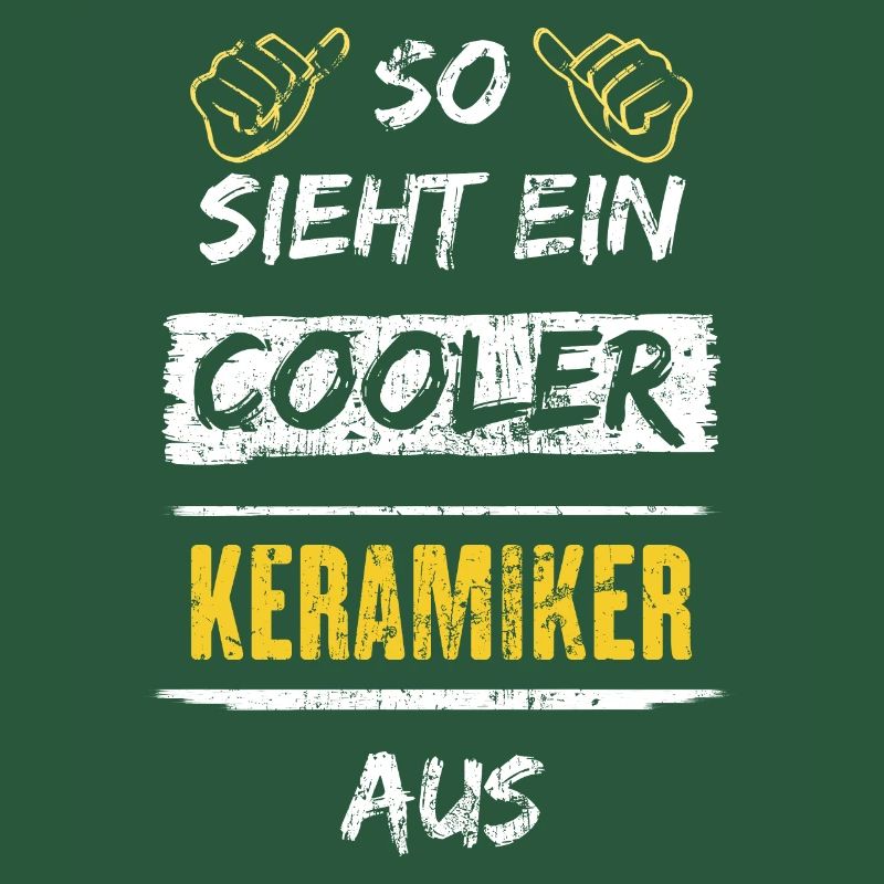 So Sieht Ein Cooler Keramiker Aus Arbeitsshirt