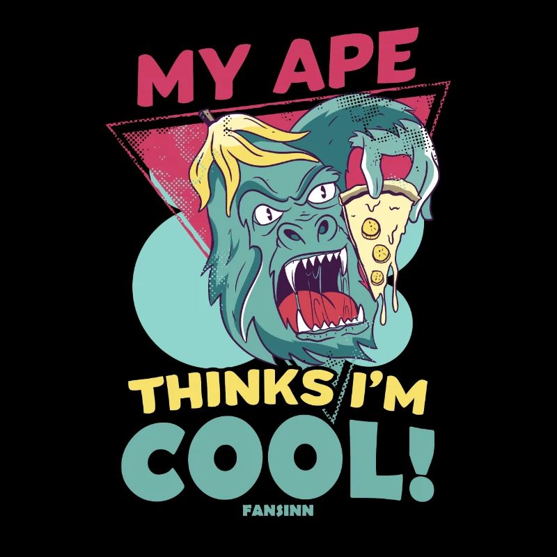 Mon singe pense que je suis cool