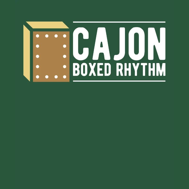 Cajon Boxed Rythm Shirt Gift
