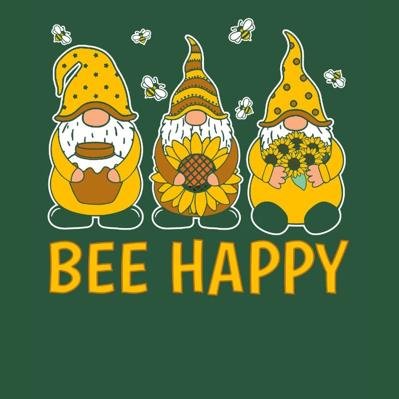 Abeille heureuse
