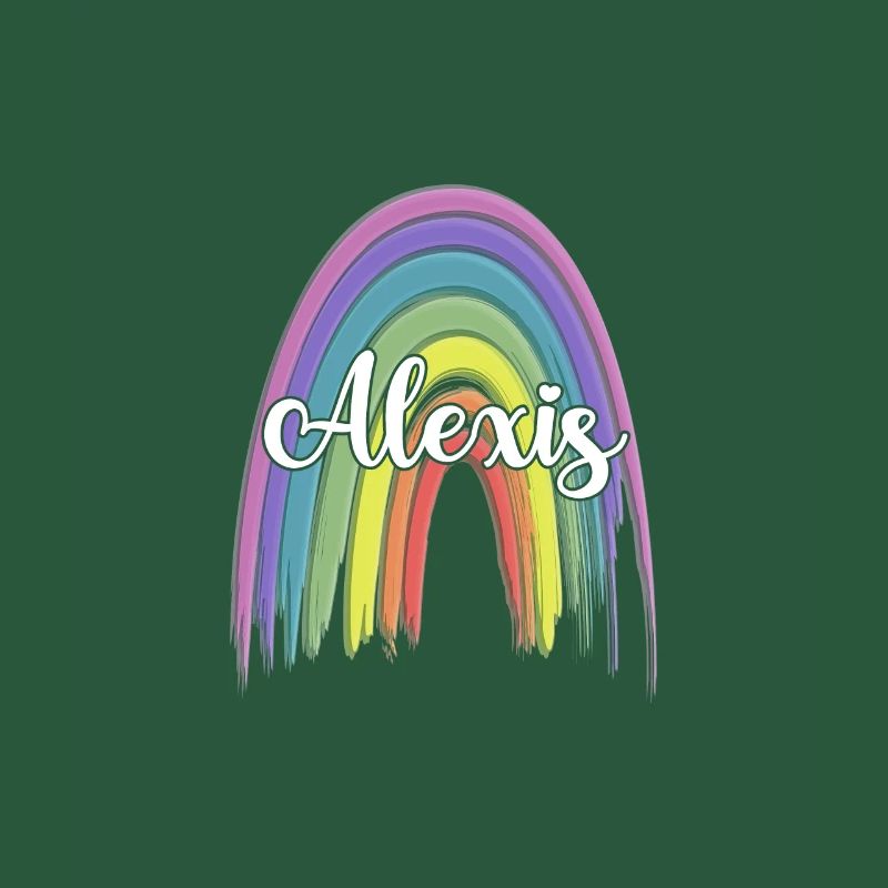ALEXIS Rainbow Cursive