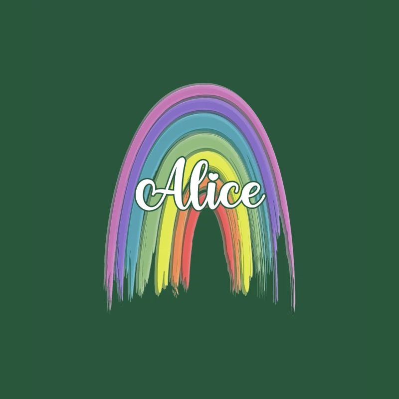 ALICE Rainbow Cursive
