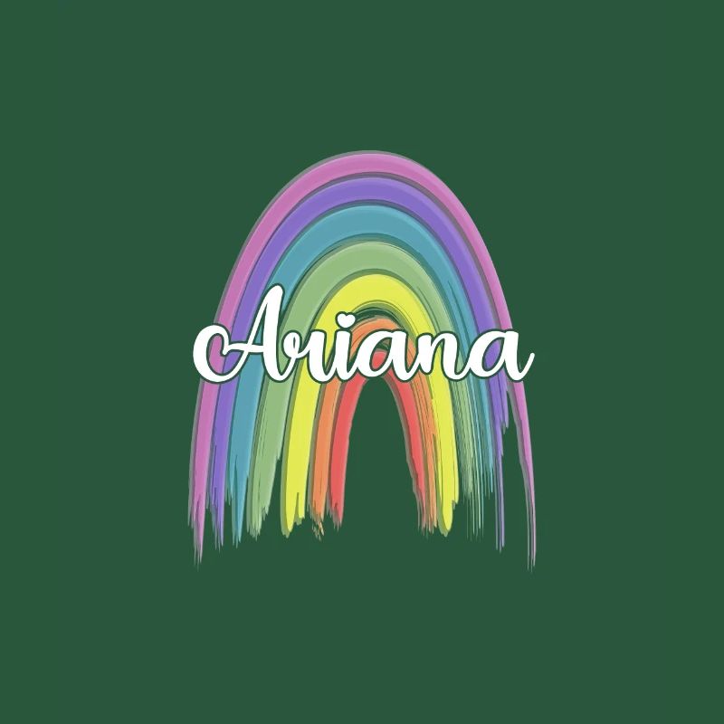 ARIANA Rainbow Cursive