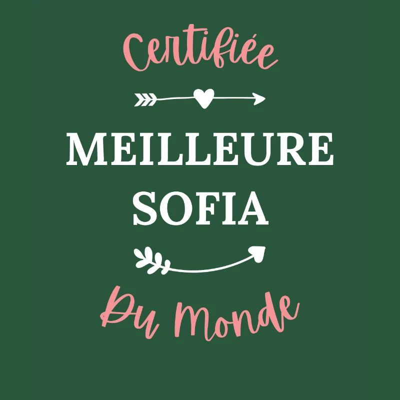 Certifiée meilleure sofia du monde