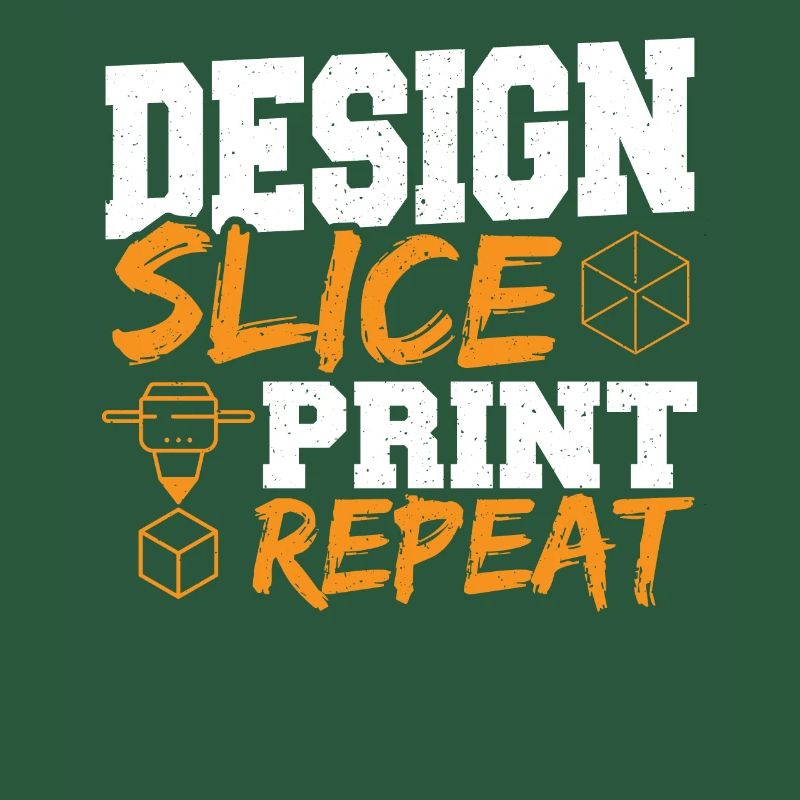Desing Slice Print Repeat 3D Printing Slicing