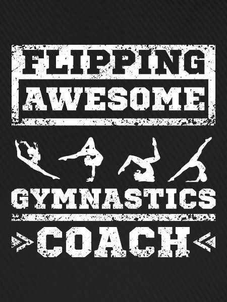 Flipping awesom gymnastics coach