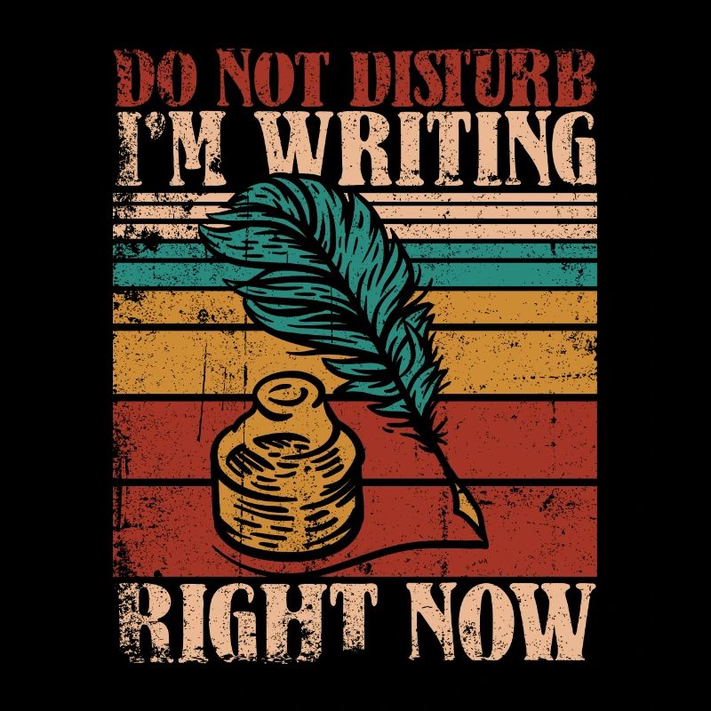Writer Author Writing Book