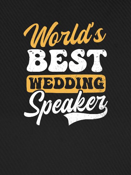 Speaker Worlds Bester Hochzeitsredner
