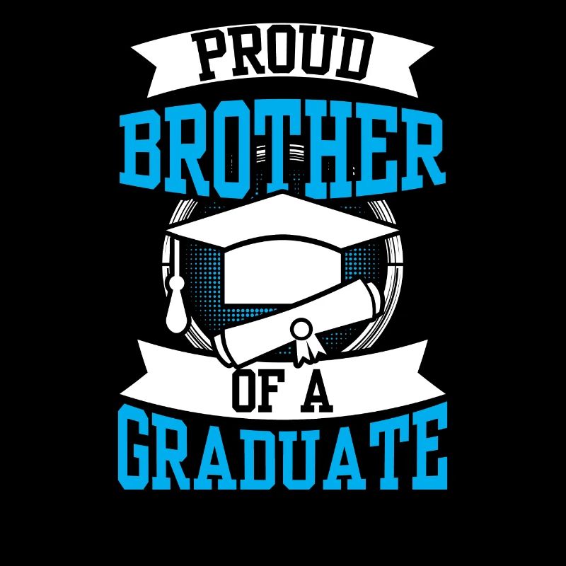 Fier frère d’un diplômé diplômé