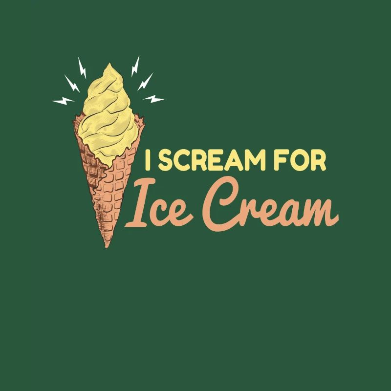 Scream For Ice Cream Eiscreme Eis