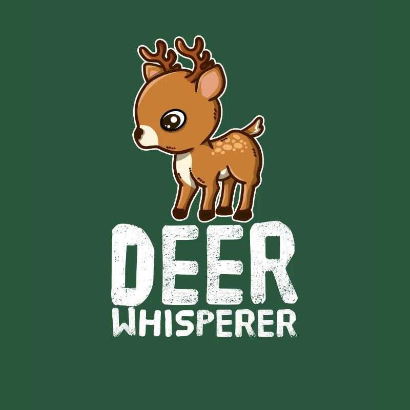 Funny Deer Lover Deer Whisperer