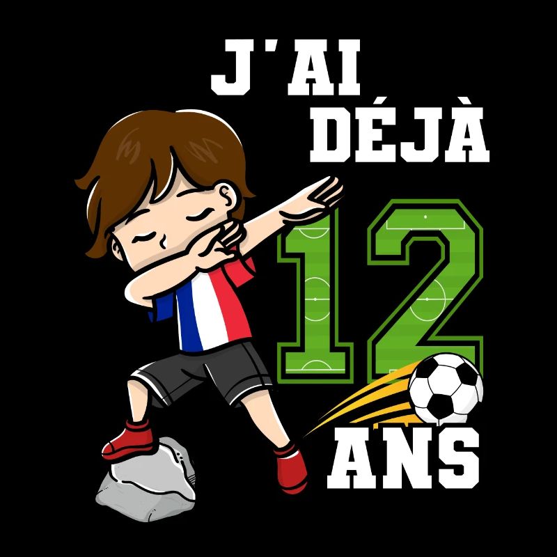 Fußball Junge Es Ist Mein 12e Geburtstag