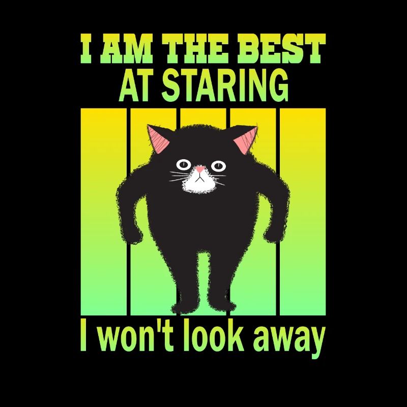 Starrende Katze - Katzen Starren