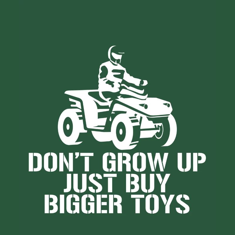 Ne grandissez pas, achetez simplement des jouets plus gros