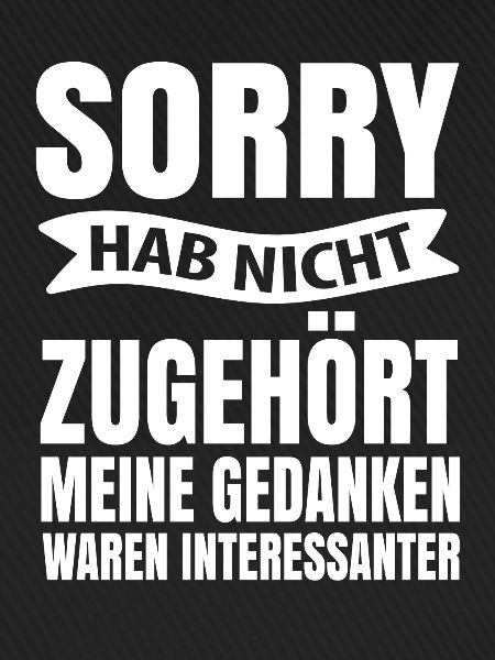 Lustiger spruch