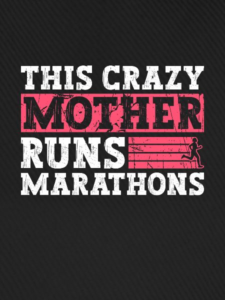 Diese verrückte Mutter läuft Marathon
