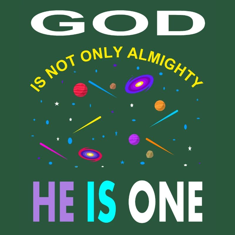 Allah ist einzig Gott ist allmächtig Muslim gift
