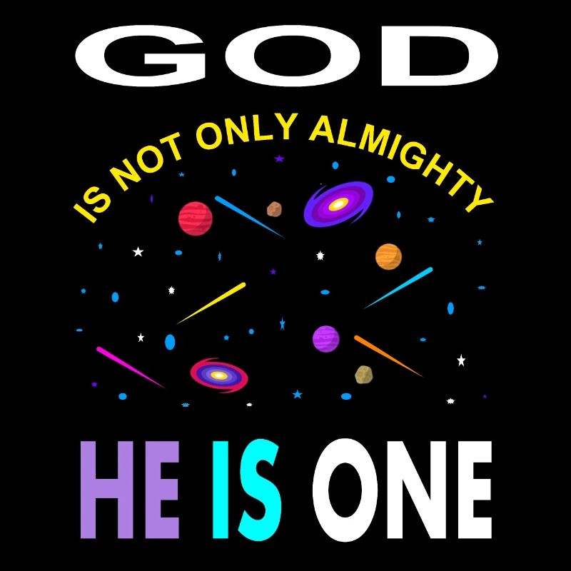 Allah ist einzig Gott ist allmächtig Muslim gift