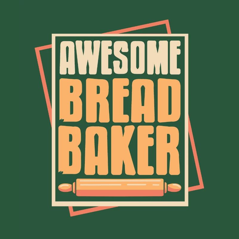 Awesome Bread Baker Cool Baking Designs T-Shirt