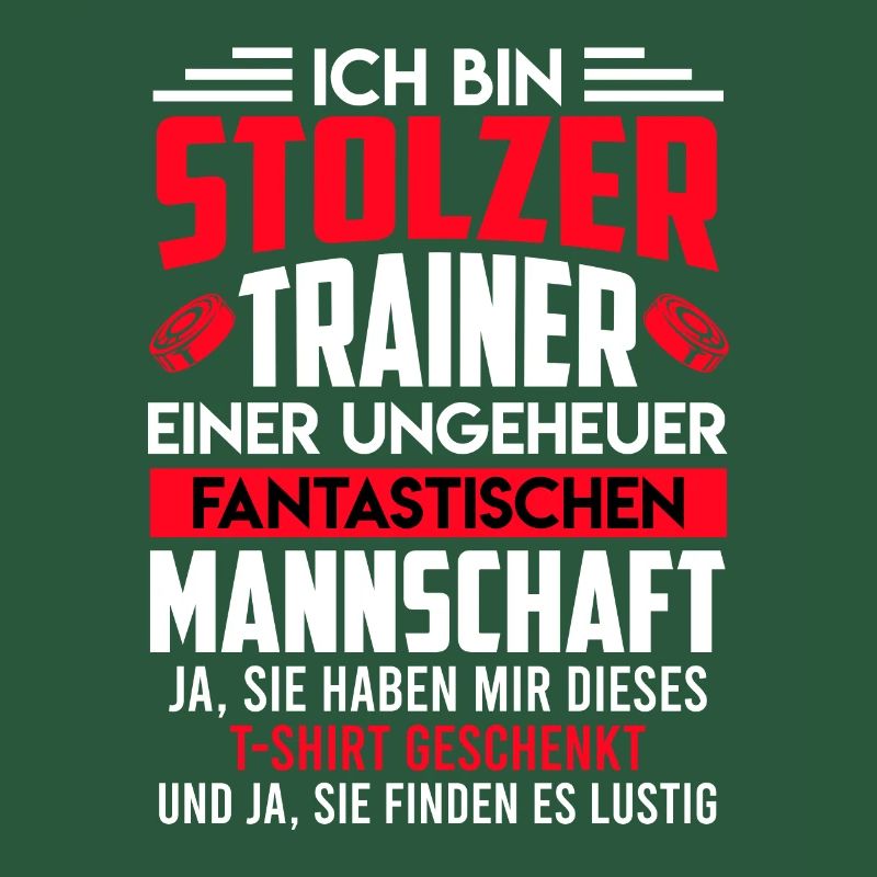 Mannschaft Trainer Eishockey Coach Trainer