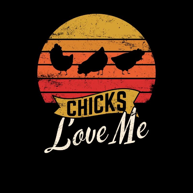 Les poussins m’aiment Le poulet aime l’élevage de poulets