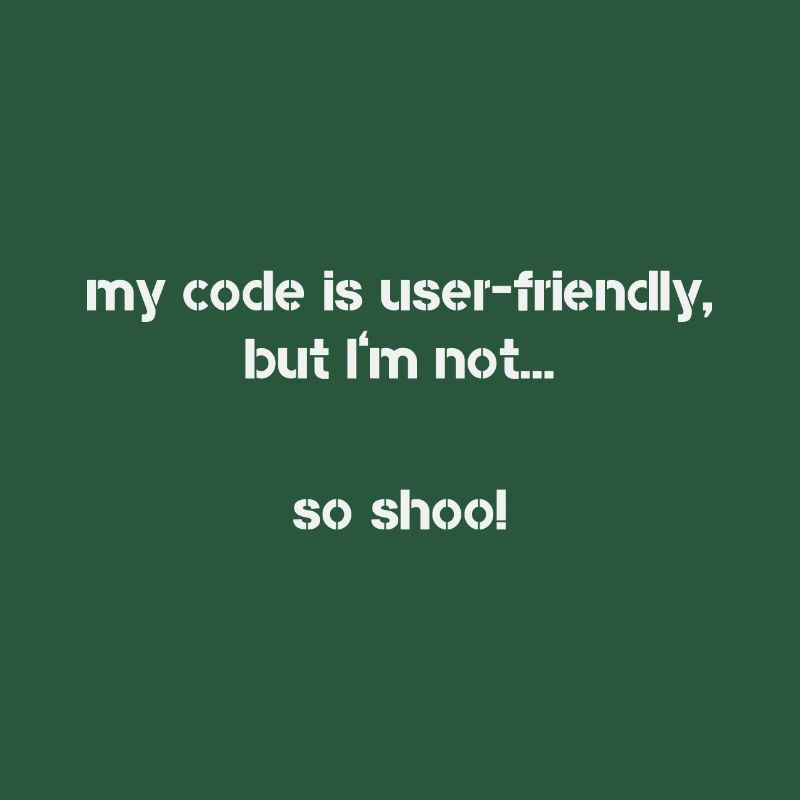 My Code is user-friendly Coder Programming
