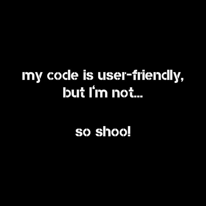 My Code is user-friendly Coder Programming