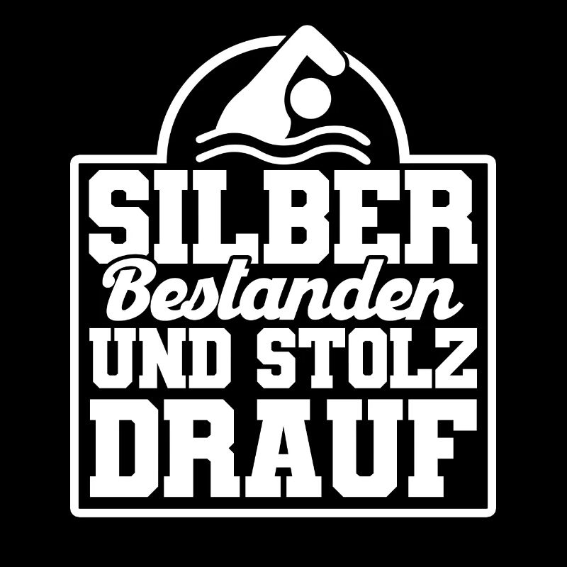 Silber Schwimmer Prüfung Silber Schwimmabzeichen