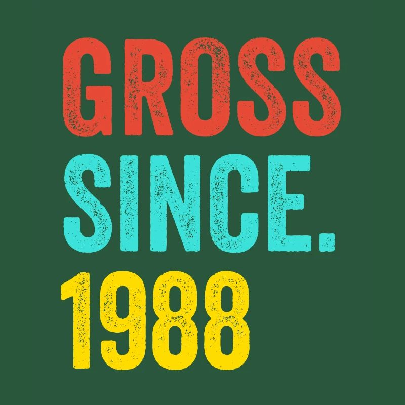 Lustiger Geburtstag Gross seit 1988