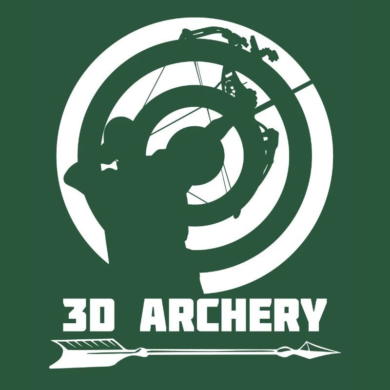 3D Archery Arc Recourbé Feuille composée
