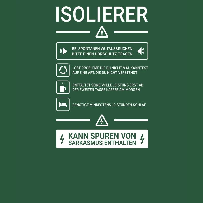 Isolierer I Isolierfacharbeiter oder