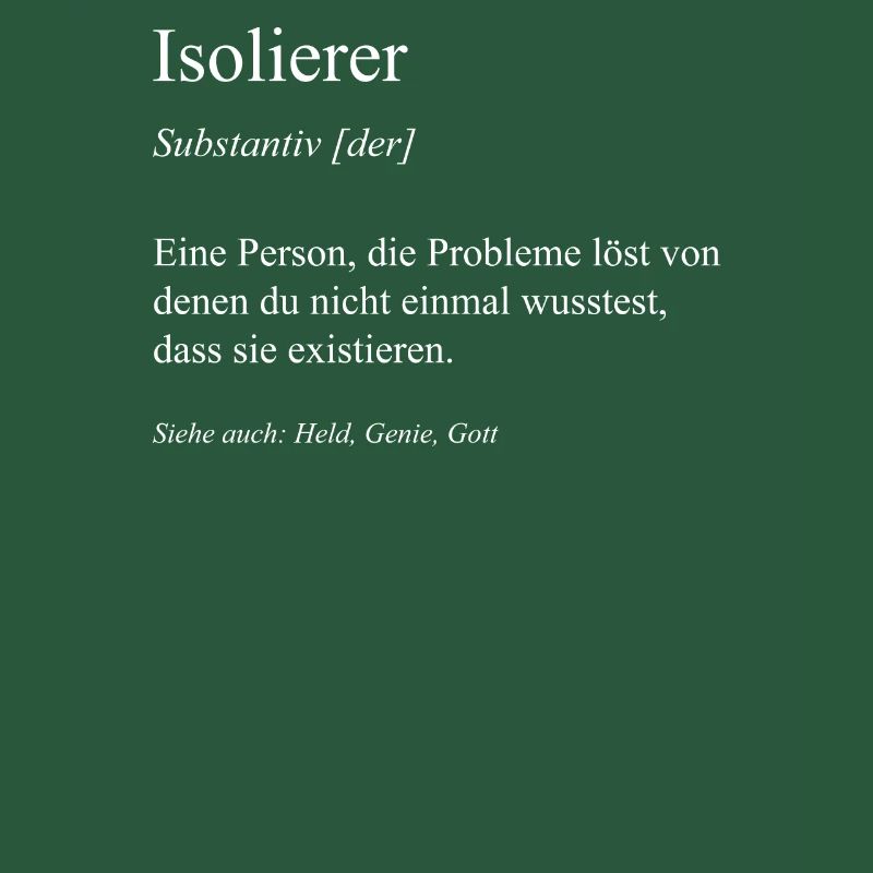 Isolierer I Isolierfacharbeiter oder
