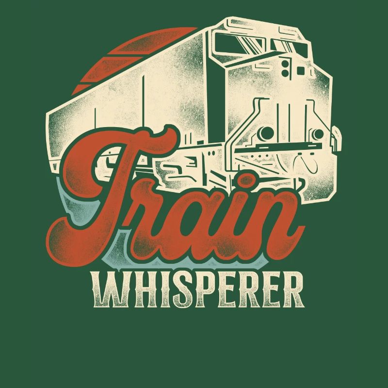 Freight Diesel Train Driver