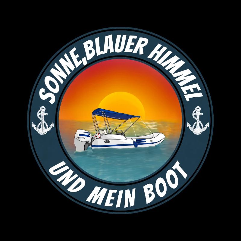 Sonne blauer Himmel und mein Boot
