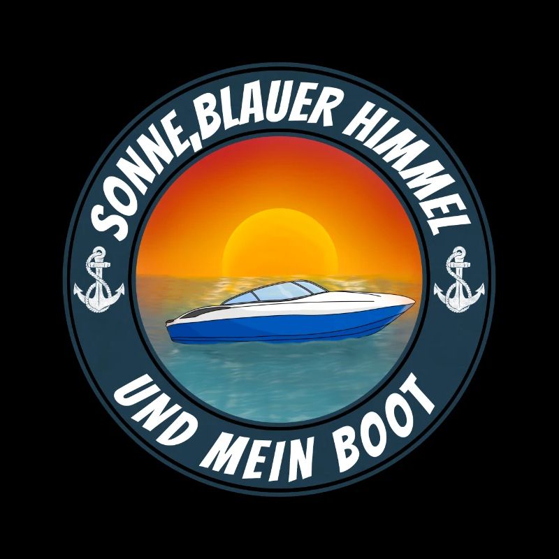 Sonne blauer Himmel und mein Boot