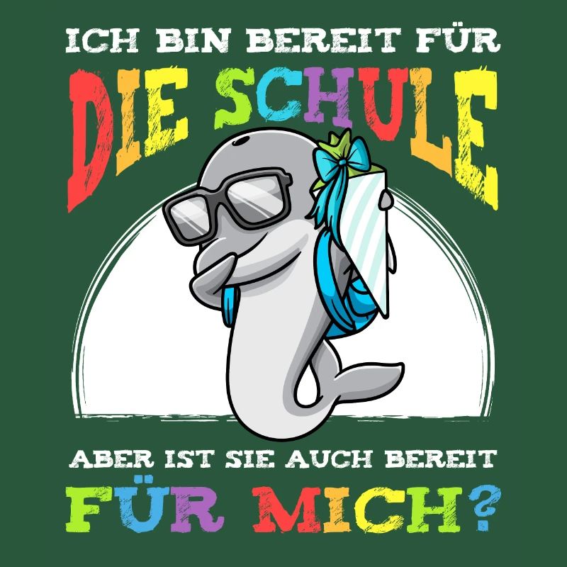 Schulkind Einschulung Delfin