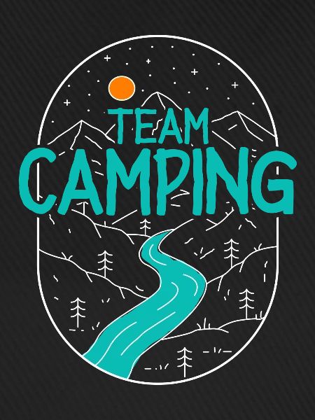 Camping Camper Campen Team