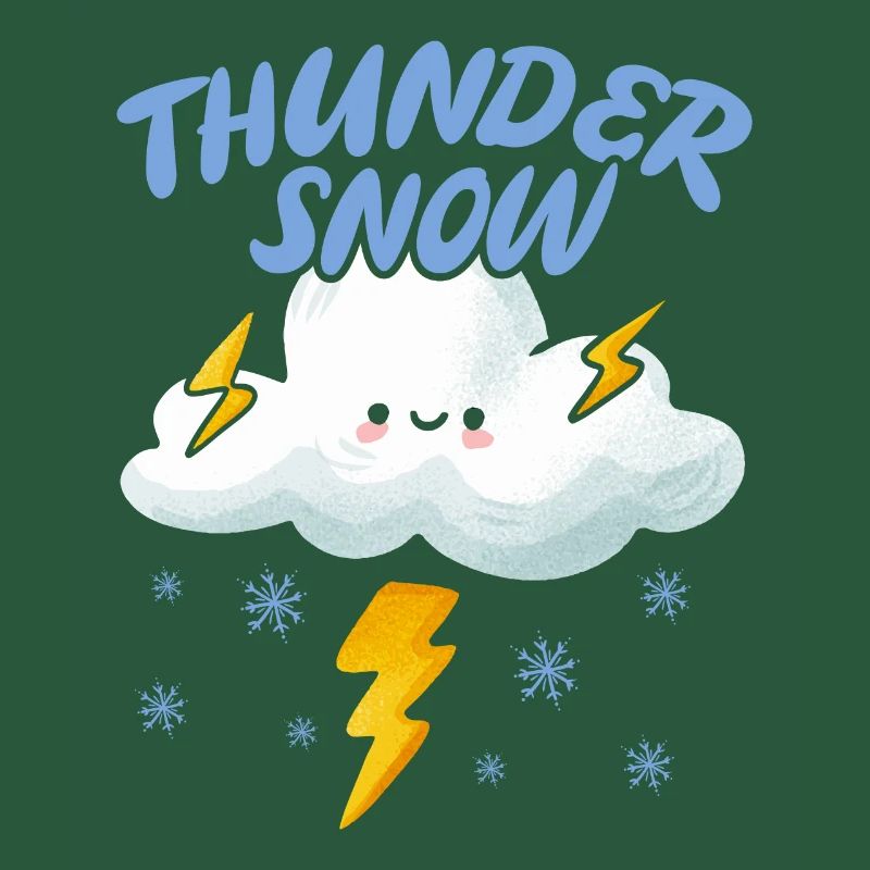 Thunder Snow Lover Eiskalte verschneite Wintersaison