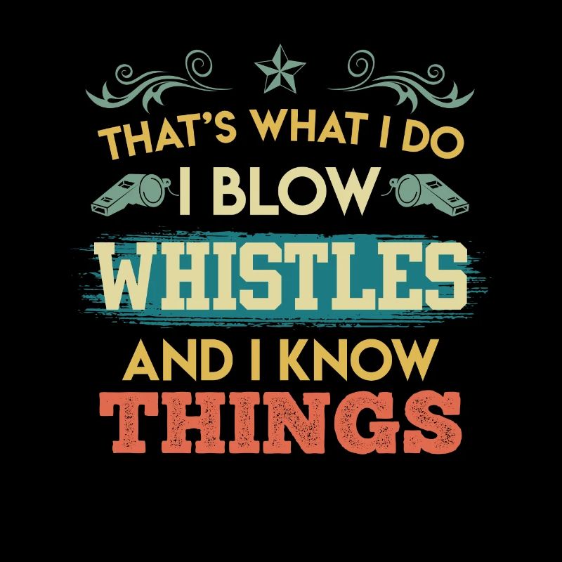 Referee whistle & know things