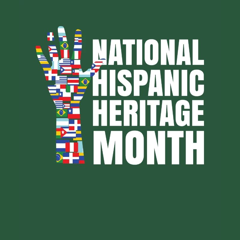 Hispanic Heritage Month Hand for Posts by