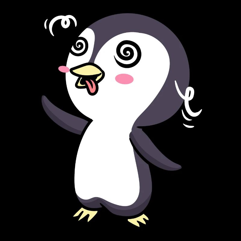 Pinguin Chibi Kawaii Emoticon
