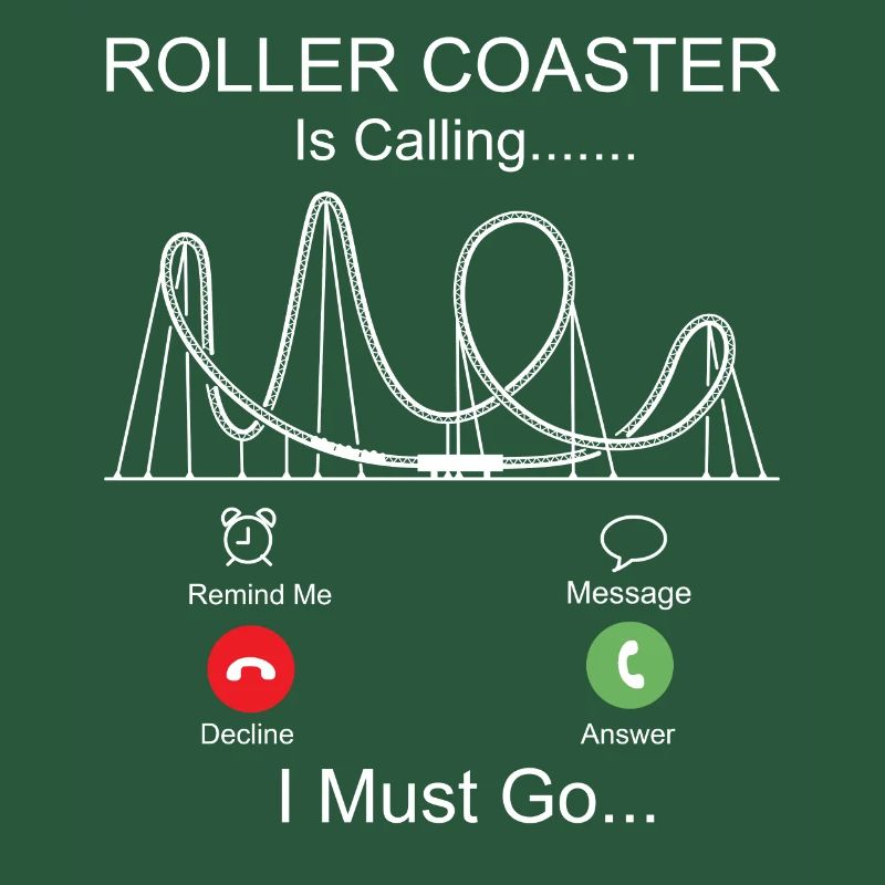 Affichage du téléphone Roller Coaster