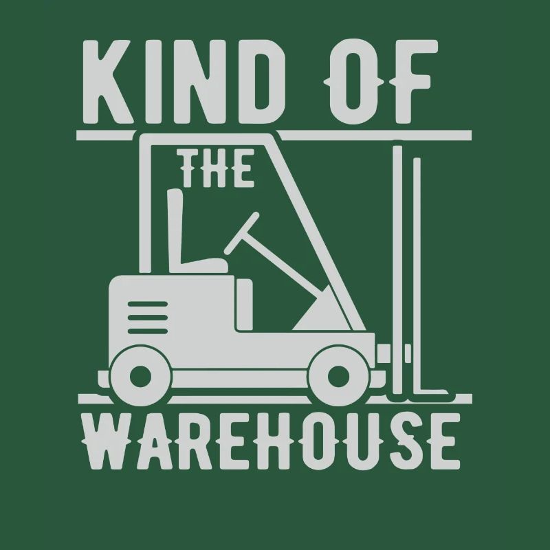 Forklift driver operator funny design