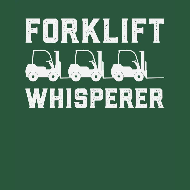Forklift driver operator funny design