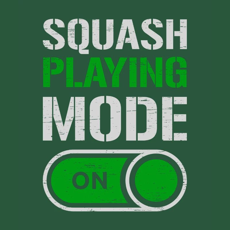 Mode de jeu de squash sur Play Serve Racket Player